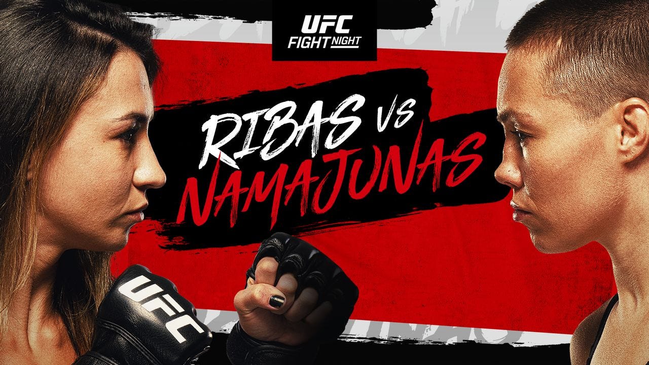 UFC Fight Night: Ribas vs. Namajunas (Main Card) (3/23/24) - Live Stream -  Watch ESPN