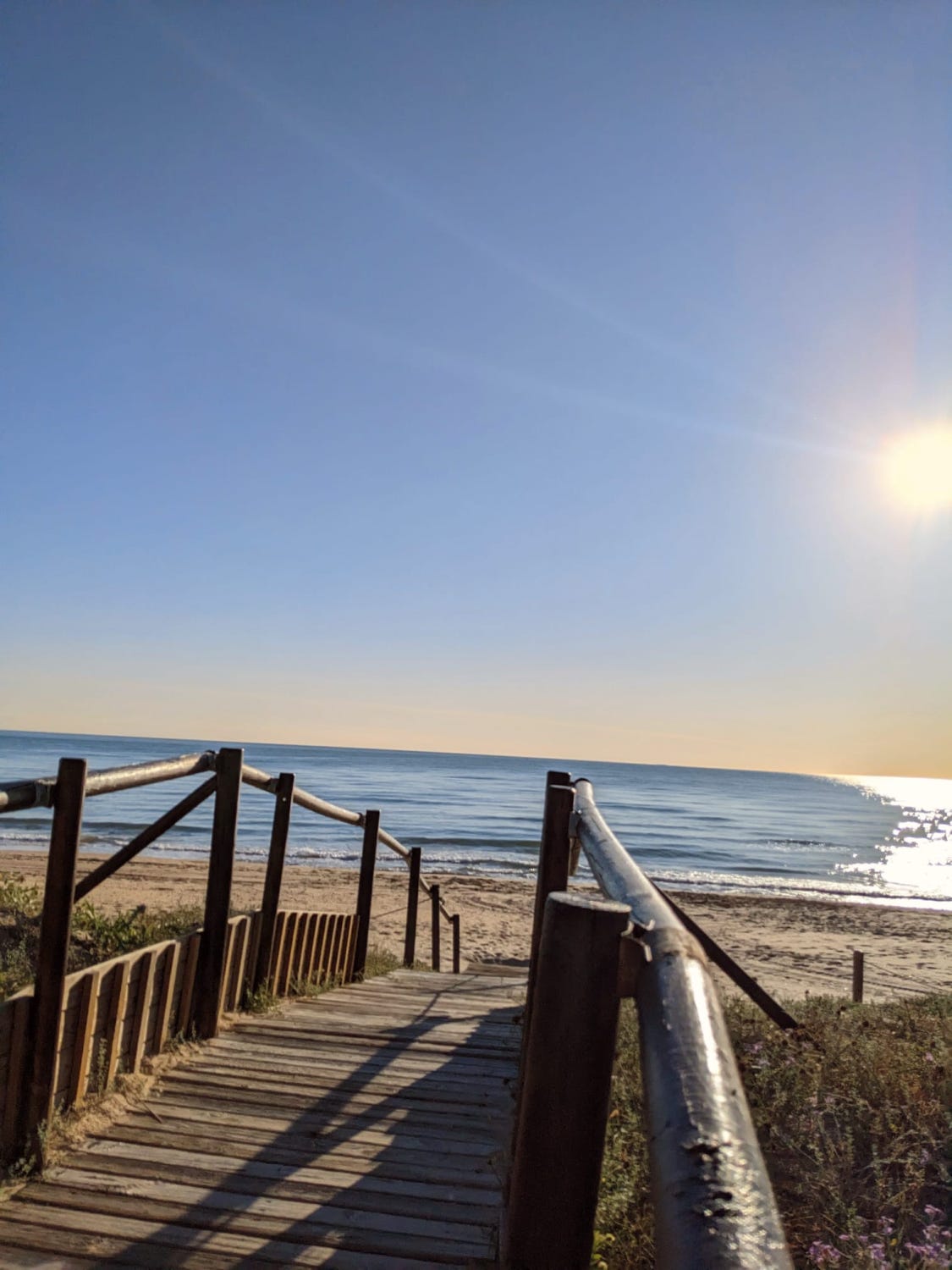 Coastline near Daimus Beach, Gandia, Valencia 
