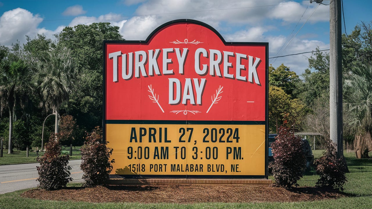 Turkey Creek Day is April 27 from 9AM to 3PM