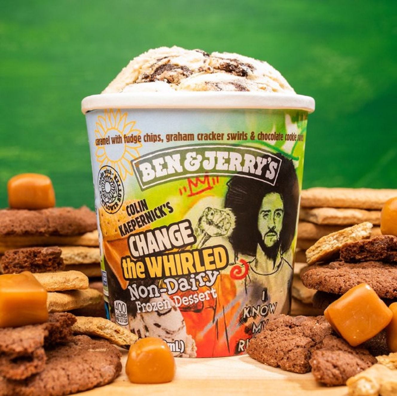 Colin Kaepernick, Ben & Jerry's collaborate for new 'Change the Whirled ...