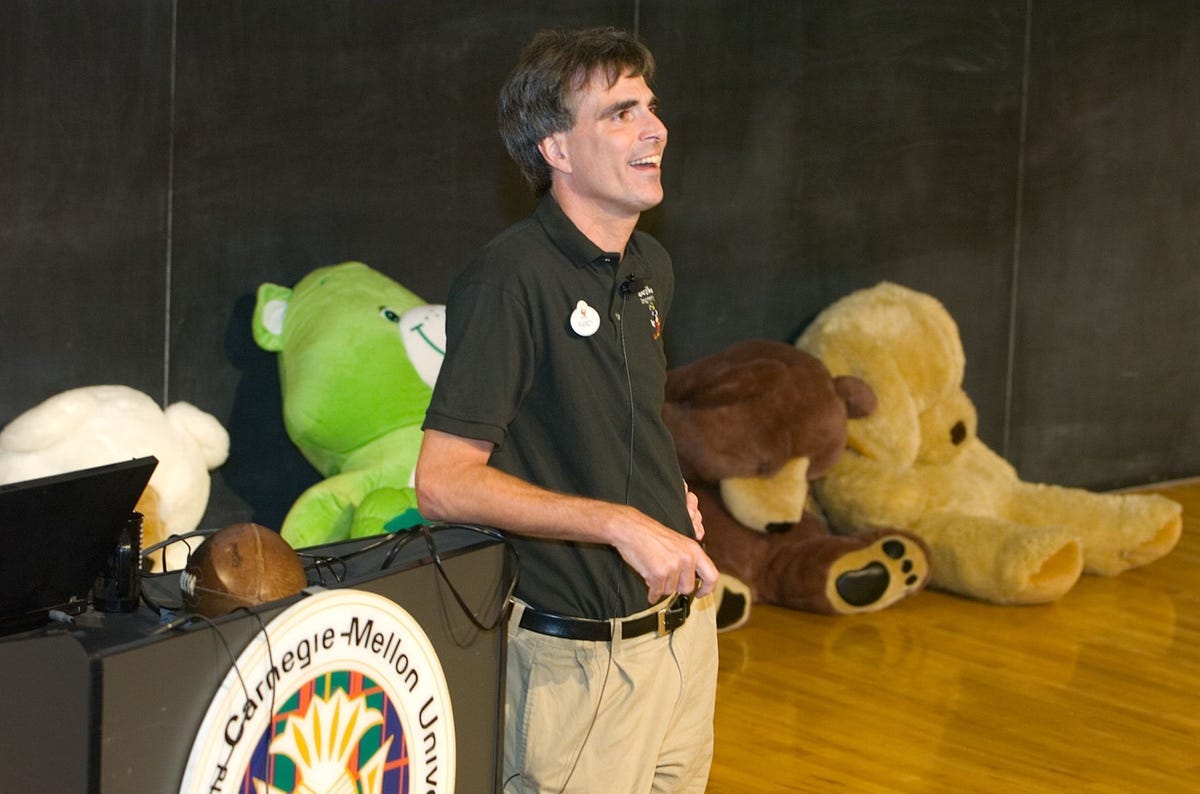Eight years after Randy Pausch's death, his vision for virtual reality  taking shape