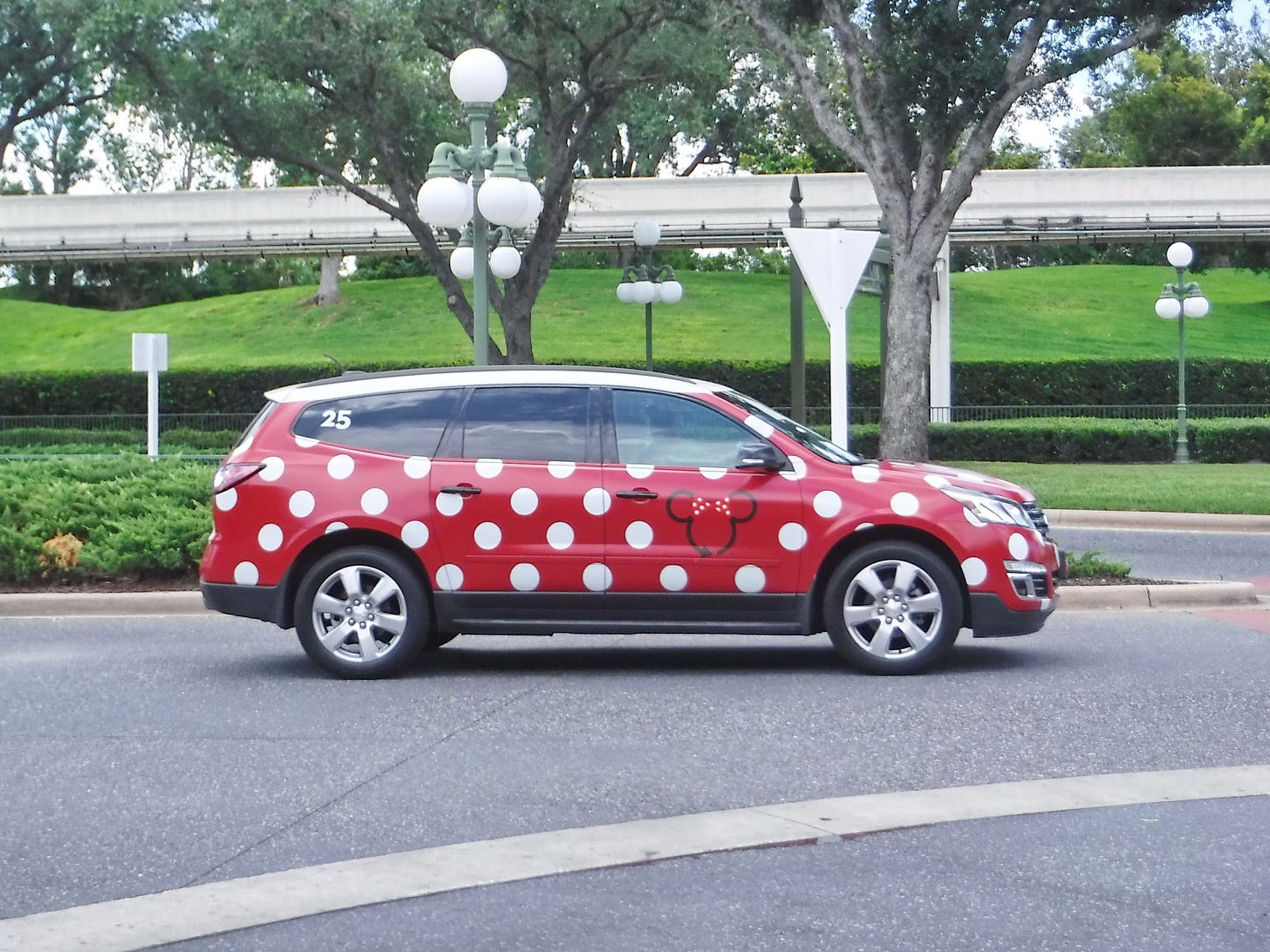 Minnie Van at Disney World