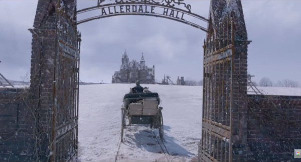 crimson peak exterior snow images 2015