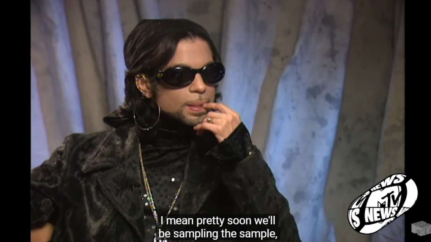Prince in a 1999 interview with MTV News