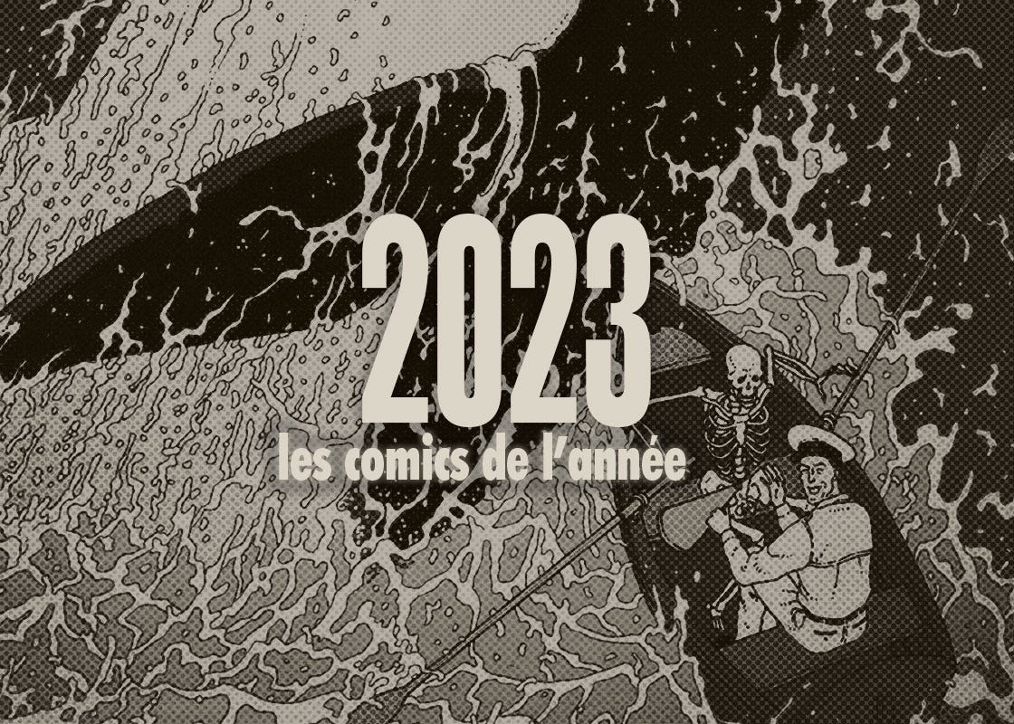 Visuel de l'article sur les comics de l'année 2023