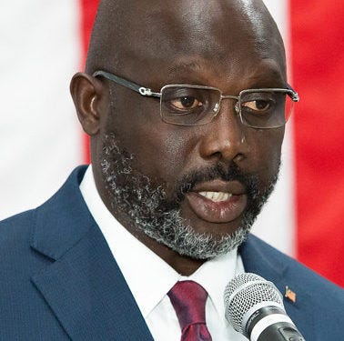 President Geirge Weah said the outcome of the elections is a victory for the Liberians. Photo credit, Government of Liberia