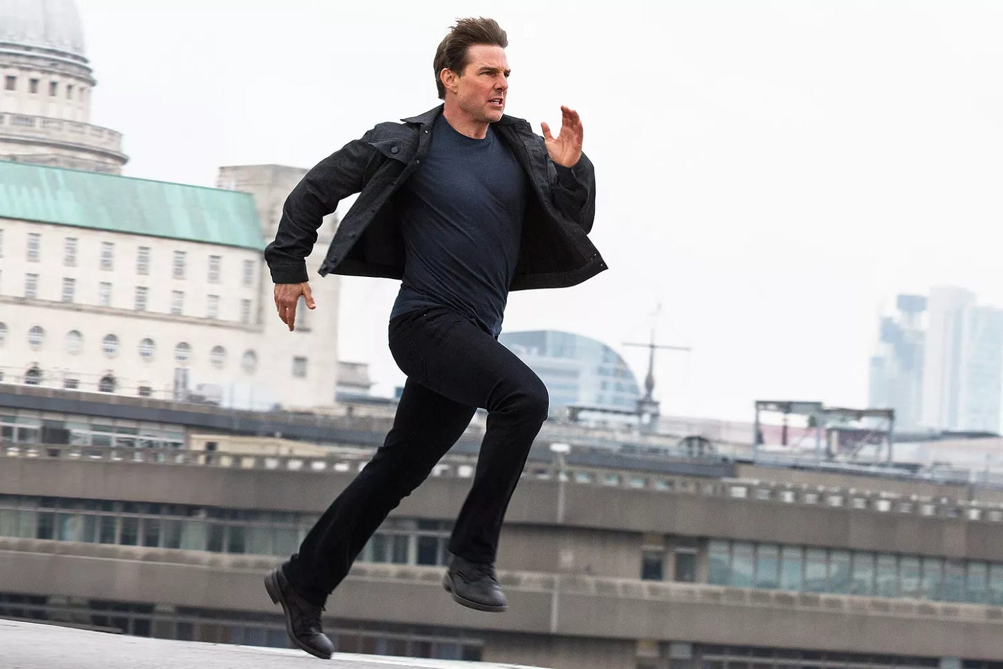 Tom Cruise running in 'Mission: Impossible — Fallout'