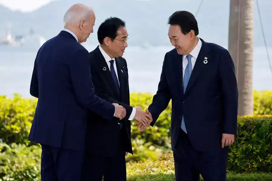 The Trilateral Summit at Camp David: Institutionalizing U.S.-Japan-South  Korea Coordination | Council on Foreign Relations
