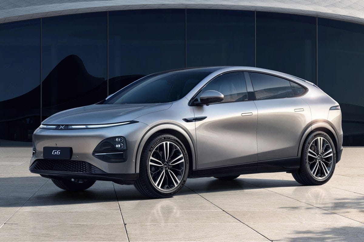 Xpeng incorpora el SUV coupé eléctrico G6 a su gama europea - electrive.com