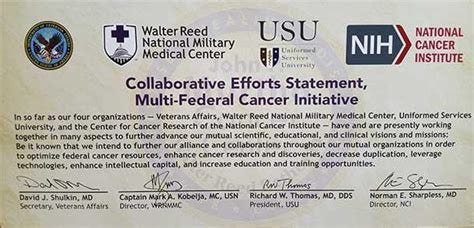 NCI Partners with VA, DoD for Cancer Research - NCI