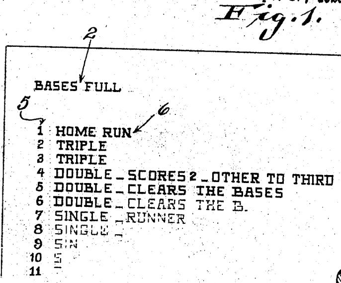 National Pastime Patent