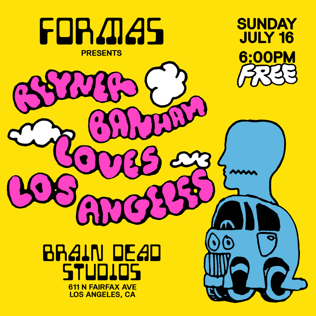 Poster for Formas presents: Reyner Banham Loves Los Angeles