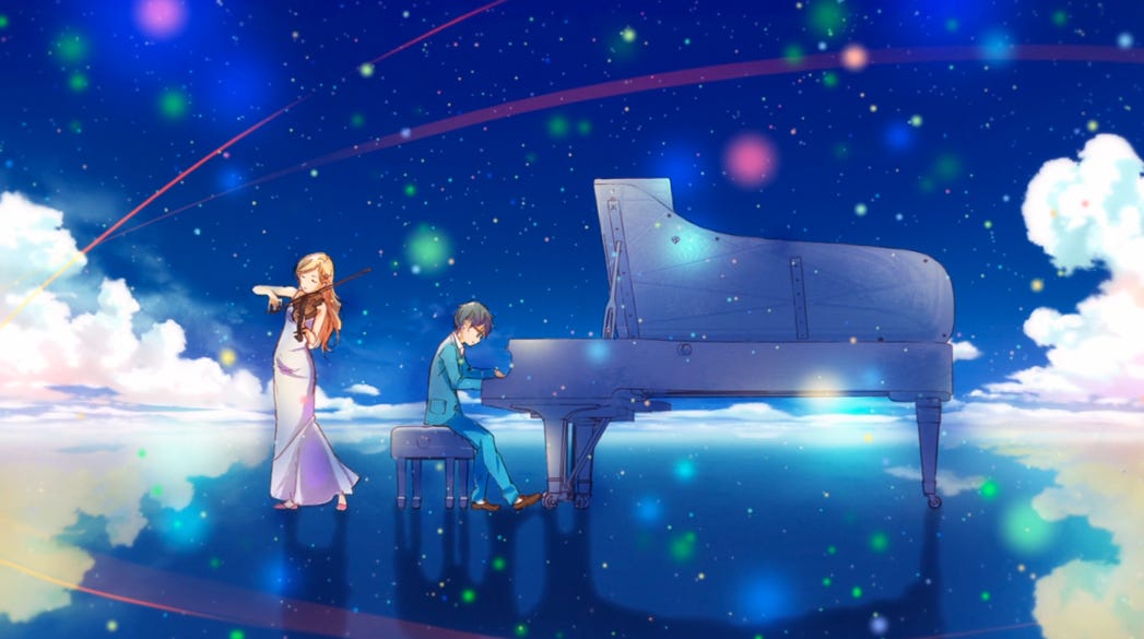 Your Lie in April — Anime Review. With most anime being more preoccupied… |  by Dylan Kumar | Medium