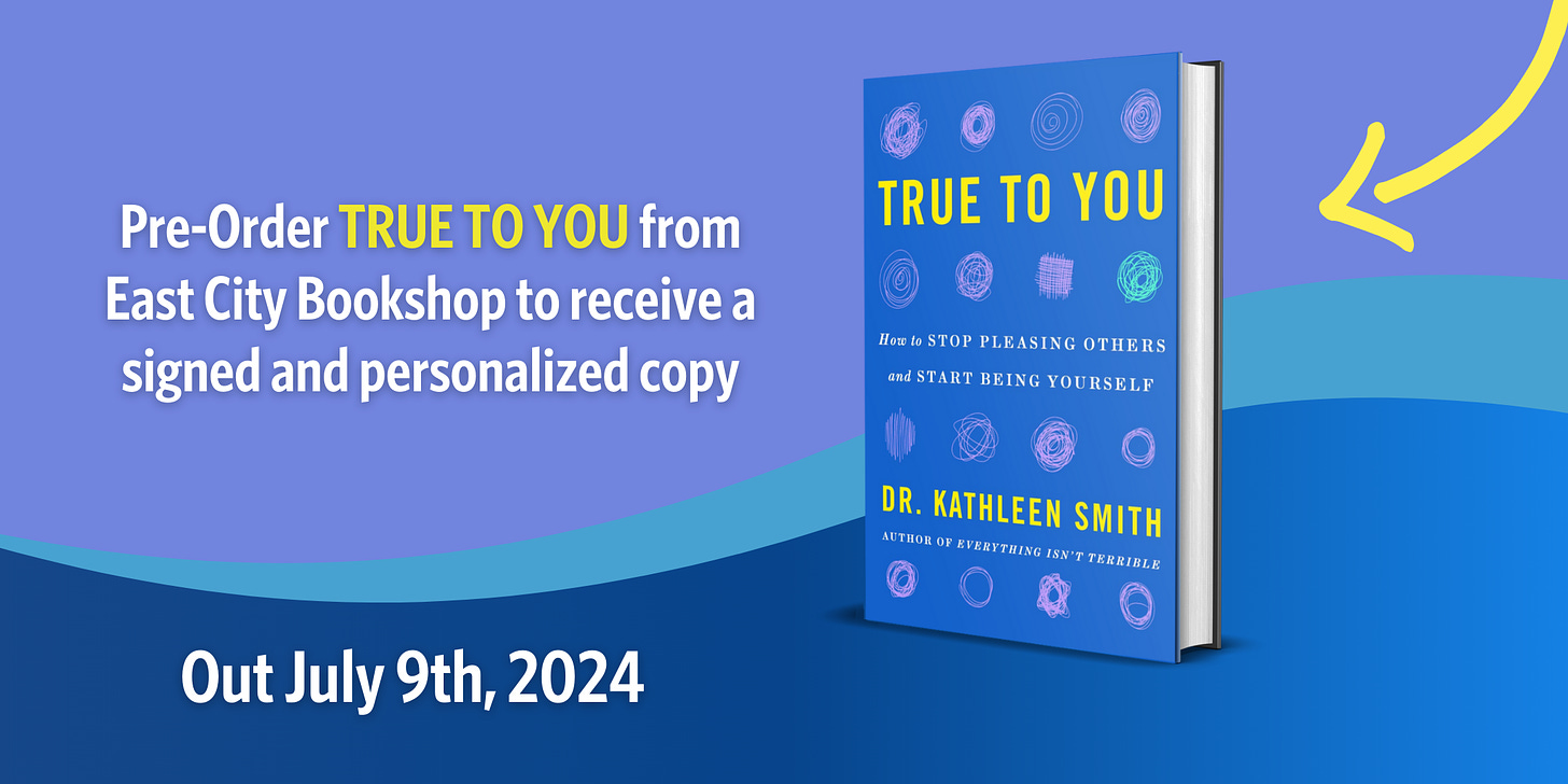 Preorder TRUE TO YOU from East City Bookshop to receive a signed and personalized copy. Out July 9th 2024.
