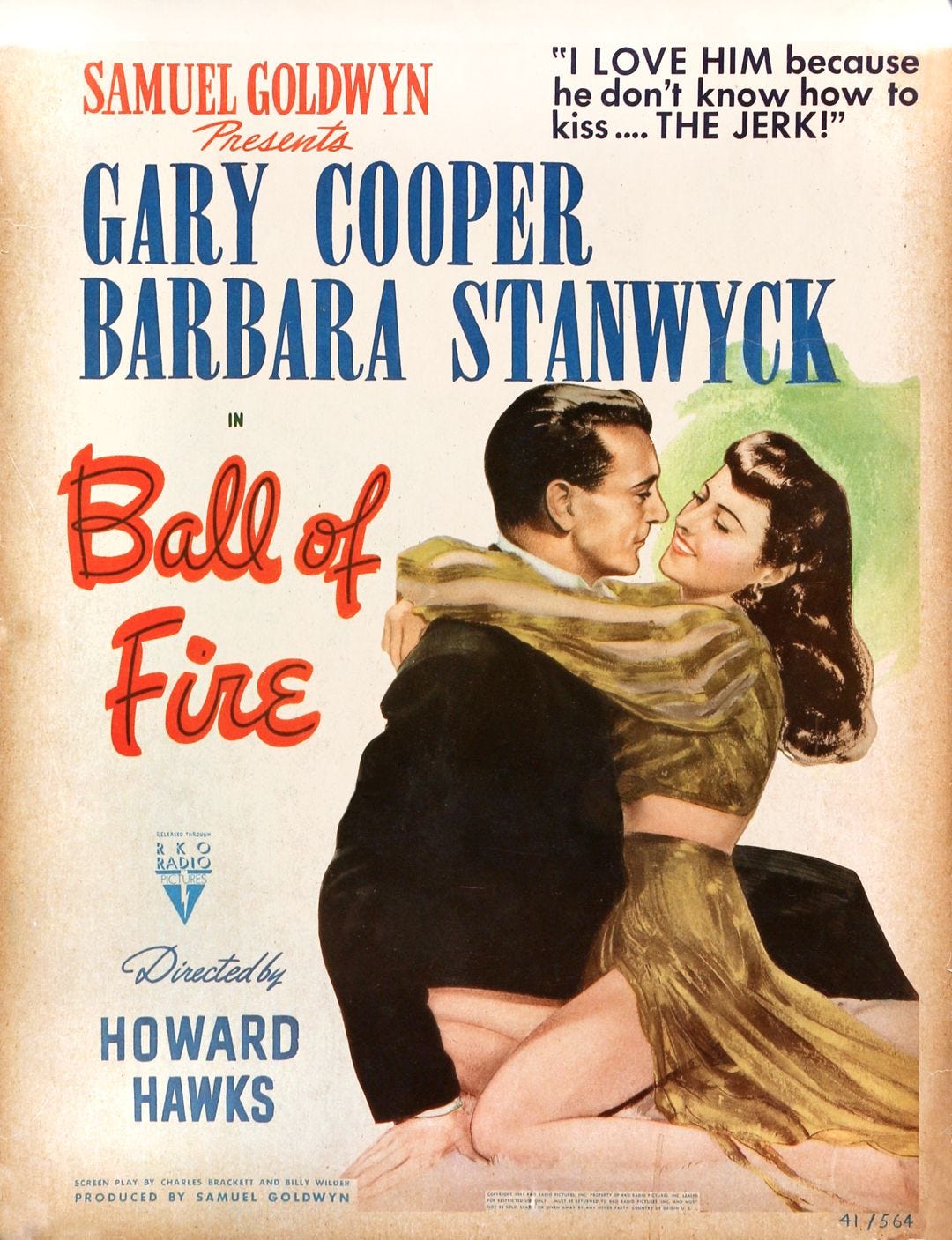 226) Ball of Fire (1941) – The Horse's Head