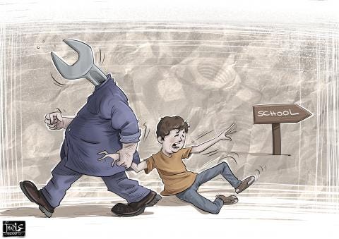 World Day Against Child Labour | Cartoon Movement