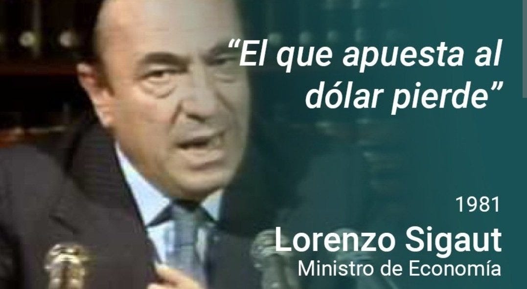 Fernando Dalmau on X: "Lula se paso por más de un mes del 15 de noviembre cuando Sigaut lanzó "El que apuesta al dolar pierde" y se adelantó 10 días al Día Fernando Dalmau on X: "Lula se paso por más de un mes del 15 de noviembre cuando Sigaut lanzó "El que apuesta al dolar pierde" y se adelantó 10 días al Día