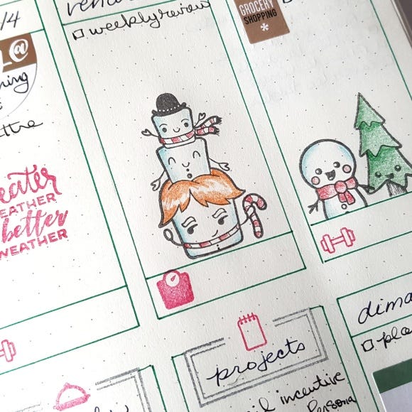 The Sassy Club planner stamps