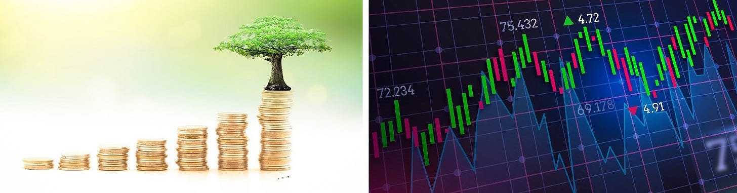 Inversión vs trading