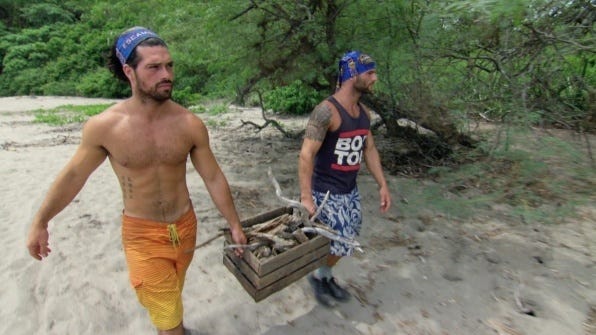 gay brothers joaquin souberbielle with rodney lavoie on survivor worlds apart 3005 2015