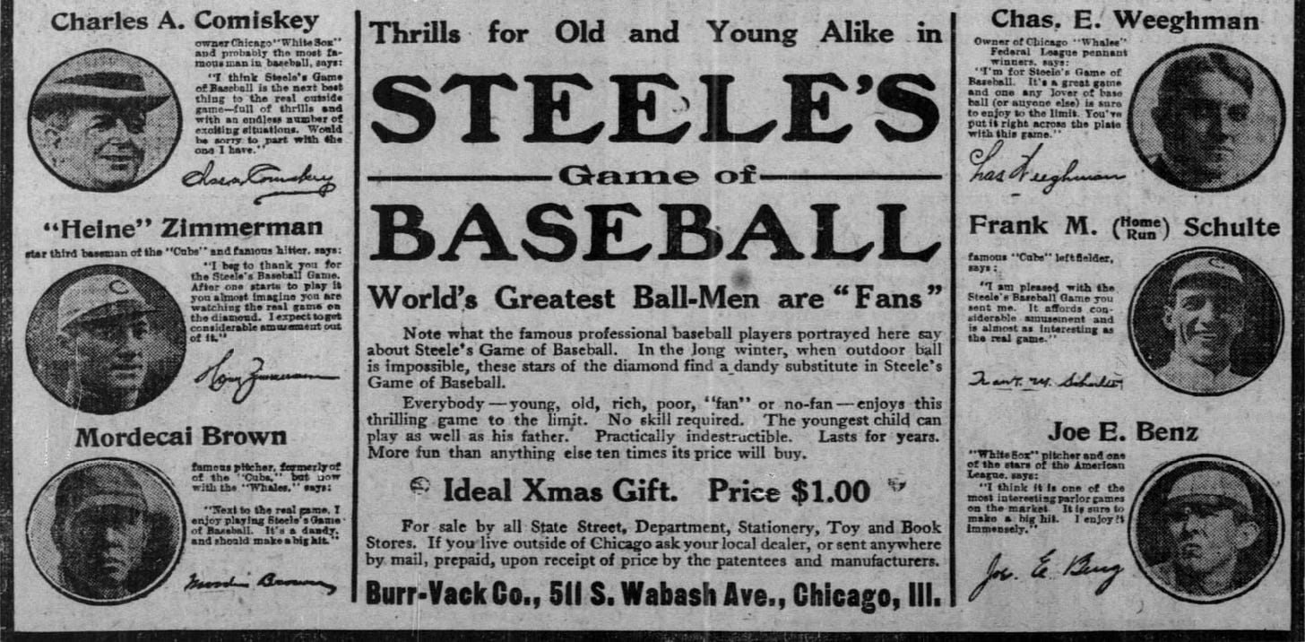 1915 Chicago Tribune