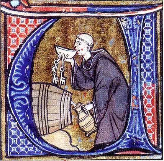 Were medieval monks obese