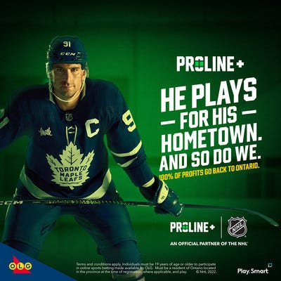 JOHN TAVARES TEAMS UP WITH PROLINE TO PLAY FOR ONTARIO