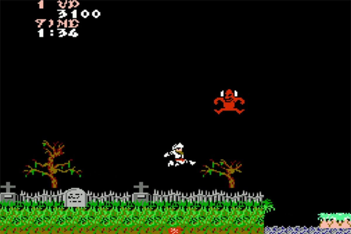 The Terrible Ending of 'Ghosts 'n Goblins' for Nintendo [VIDEO]