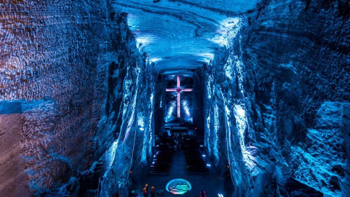 La catedral de Sal de Colombia que está bajo tierra