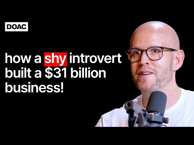 Spotify Founder: How A 23 Year Old Introvert Built A $31 Billion Business!  - YouTube