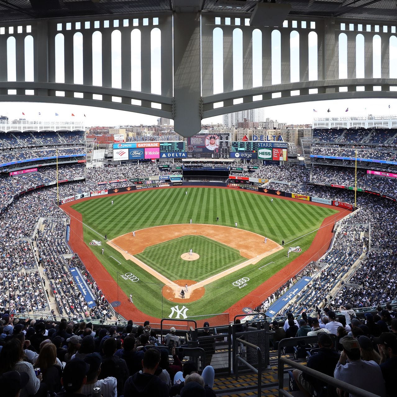 Goldman Sachs has worked on the financing of sports venues including Yankee Stadium.