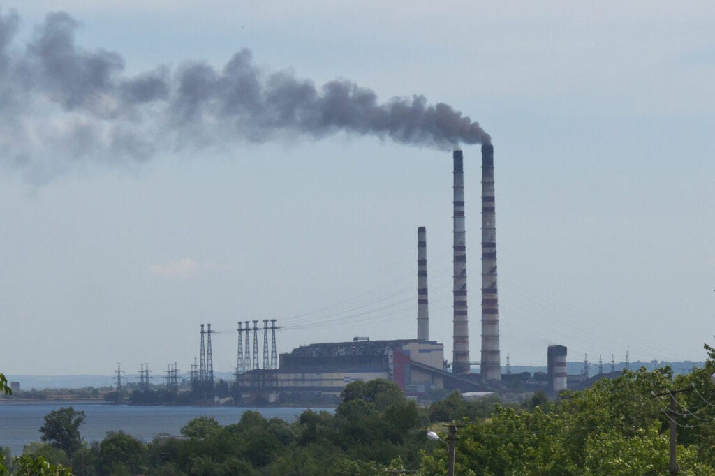 Power plant Burshtyn TES, Ukraine