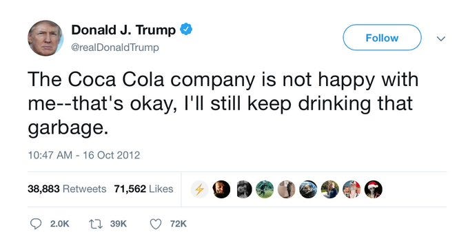 Weirdest Trump Tweets of All Time