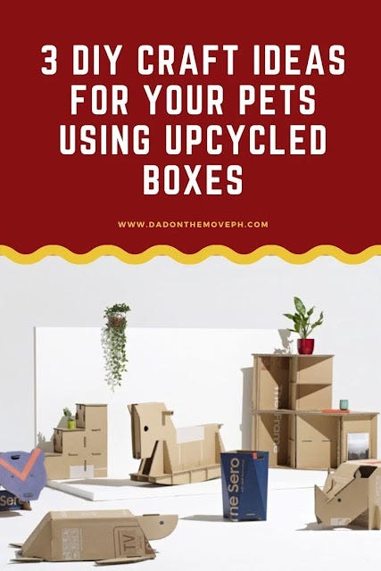 Craft ideas using upcycled boxes