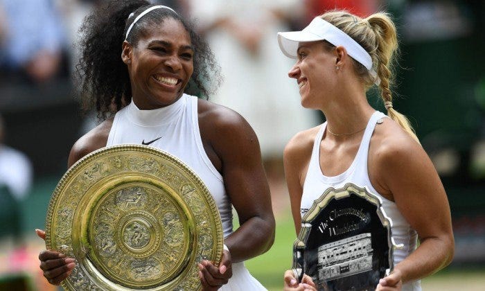 serena williams angelique kerber have competition for top spot