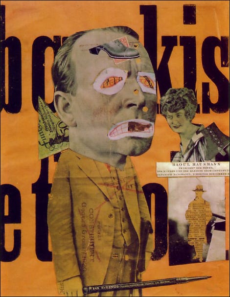 The Art Critic (1919-1920) by Raoul Hausmann