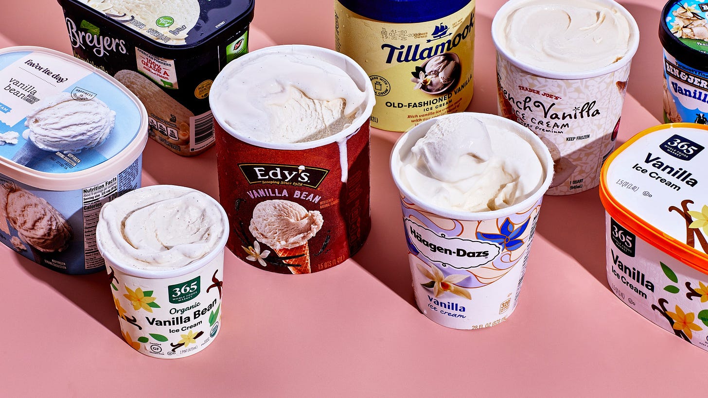 Image may contain Ice Cream Food Creme Dessert Cream and Yogurt