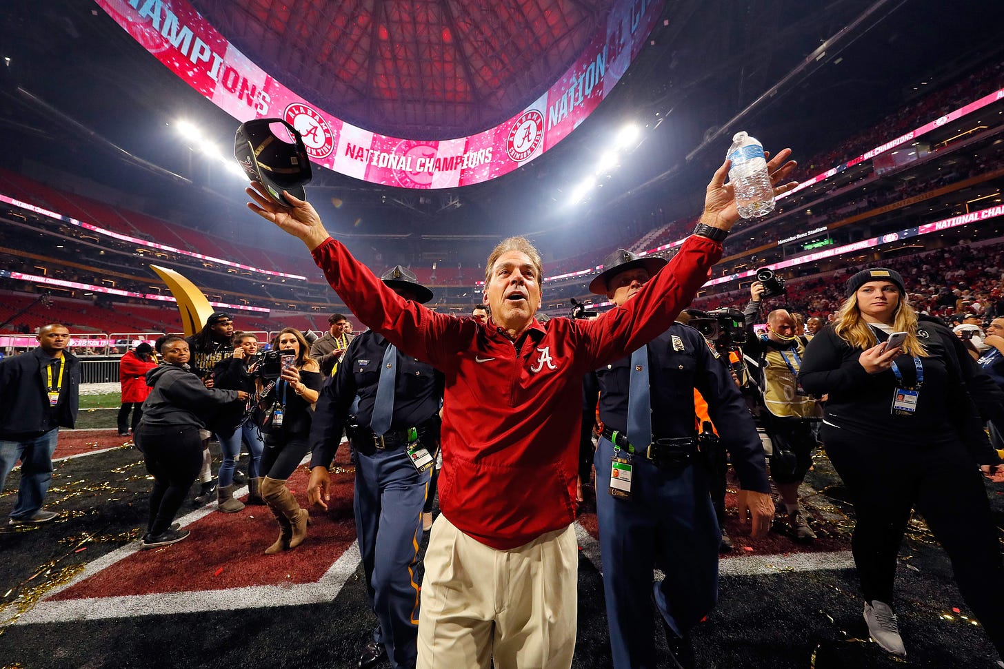 Was this Nick Saban's finest moment?