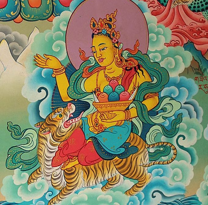 Miyolangsangma, the Goddess of Inexhaustible Giving