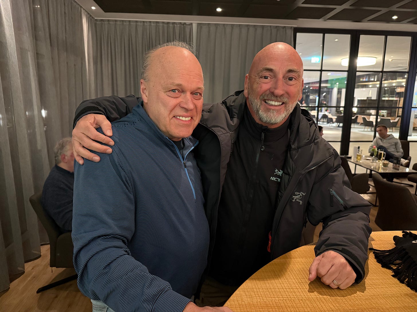 Fred and Rob arrive in Leipzig