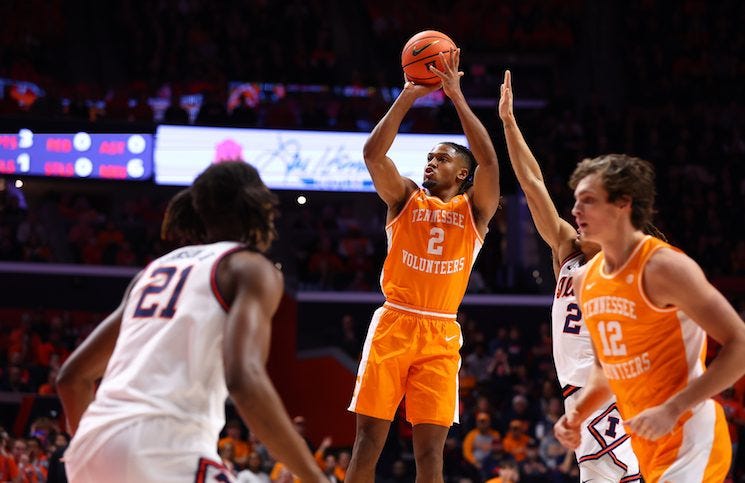 Chaz Lanier Exceeding Expectations For Tennessee Basketball | Rocky Top  Insider