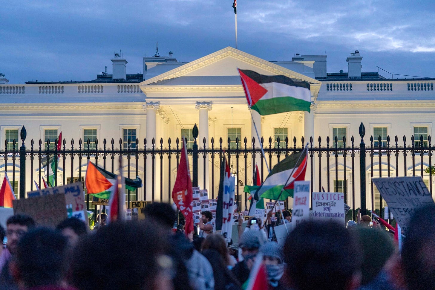 Security upped at White House ahead of rally against Israel for responding  to Oct. 7 | The Times of Israel