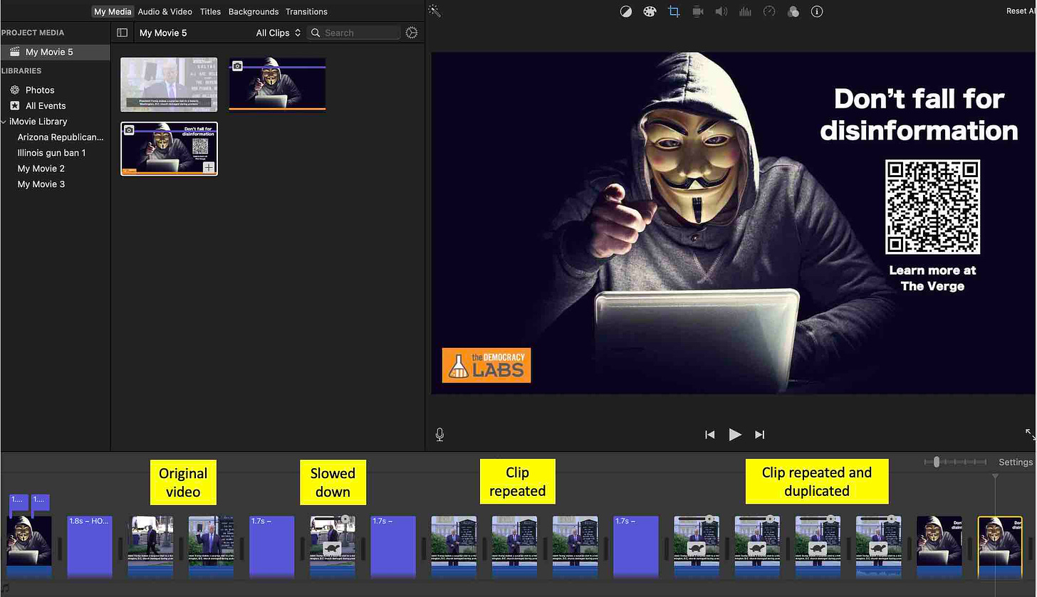 Exposing Hackers' Tricks: Manipulating Videos with iMovie  to Smear Rivals