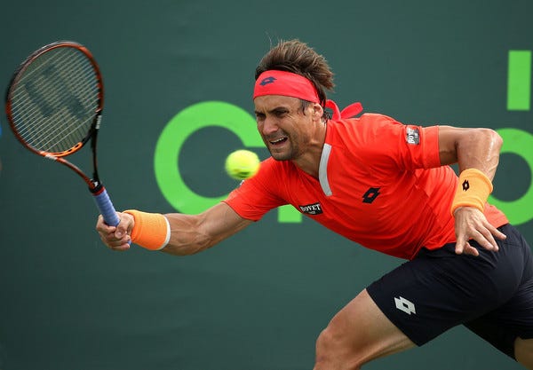 david ferrer tennis bulge at 2015 miami open mastesr