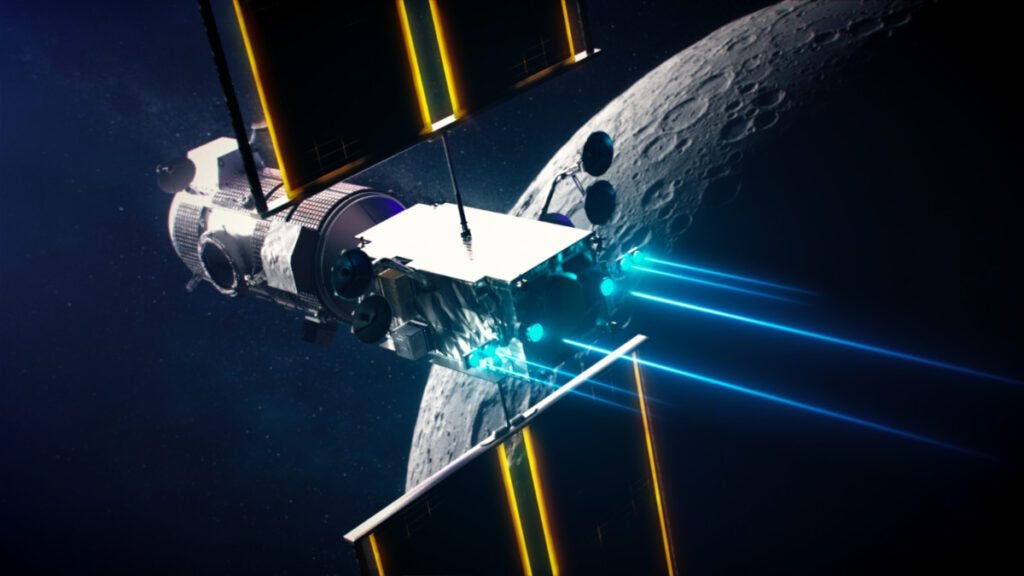 Lunar Gateway Electric Propulsion Pointing Mechanism
