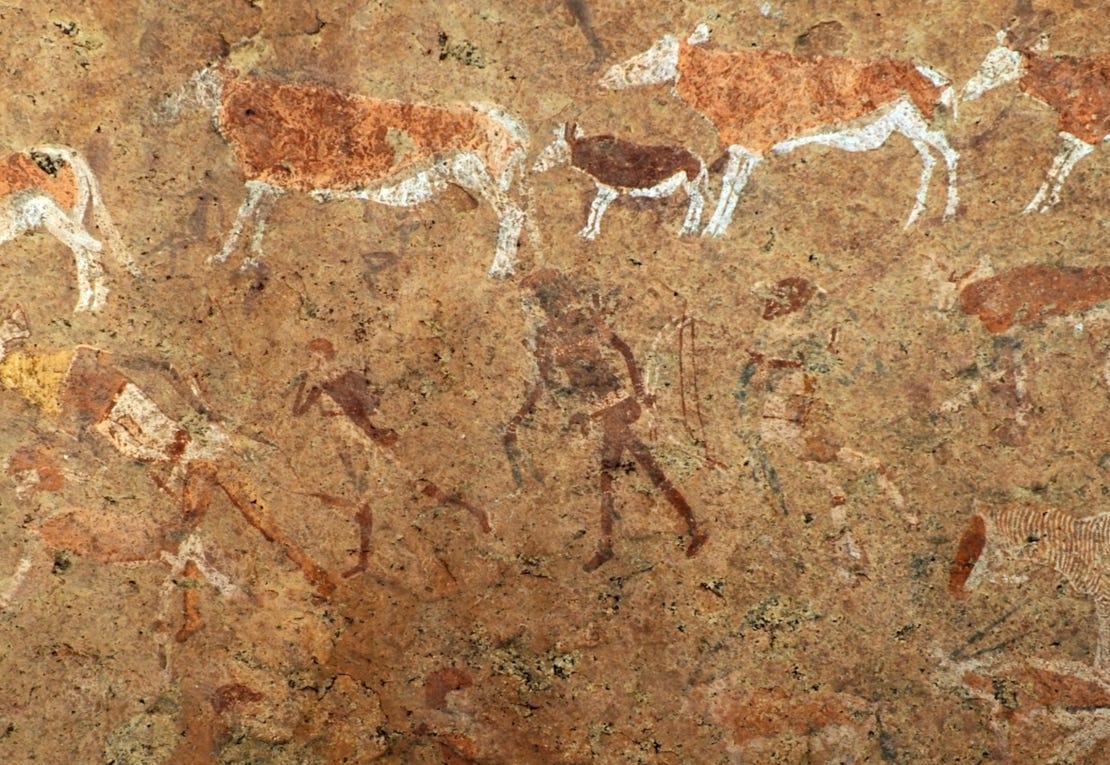 Rock art made by the San in Sub-Saharan Africa stretches back thousands of years. But whether through time or human defacement, some historic art is under threat.