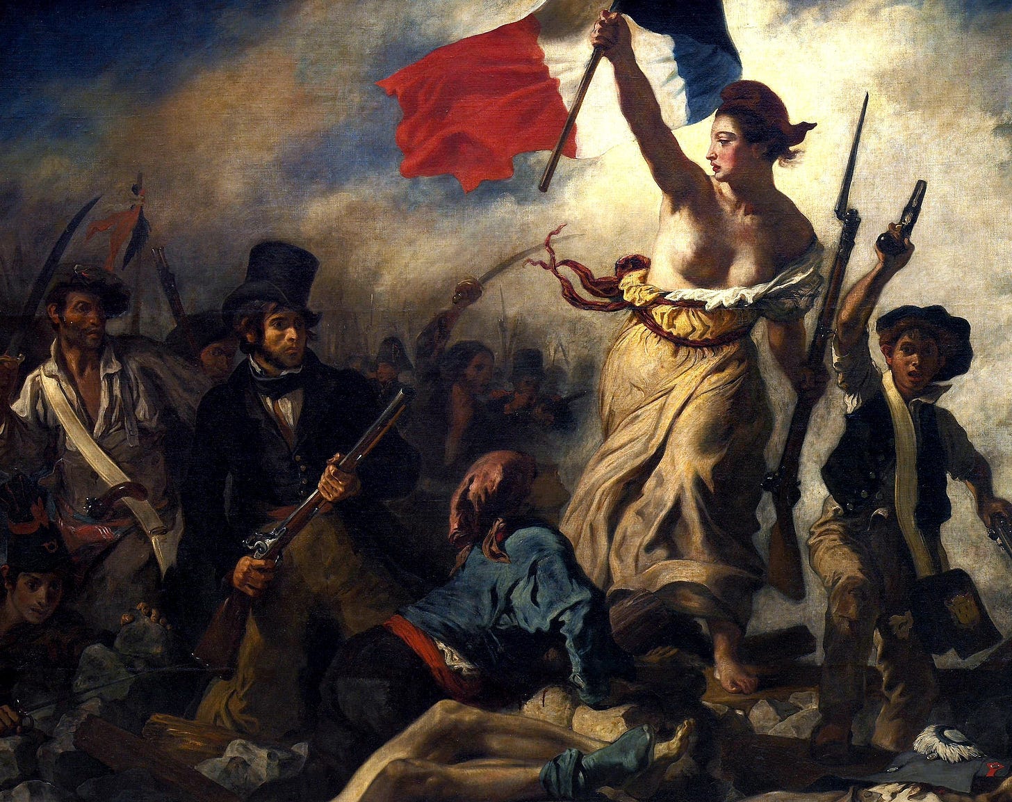 File:Eugène Delacroix - La liberté guidant le peuple (cropped).jpg -  Wikimedia Commons