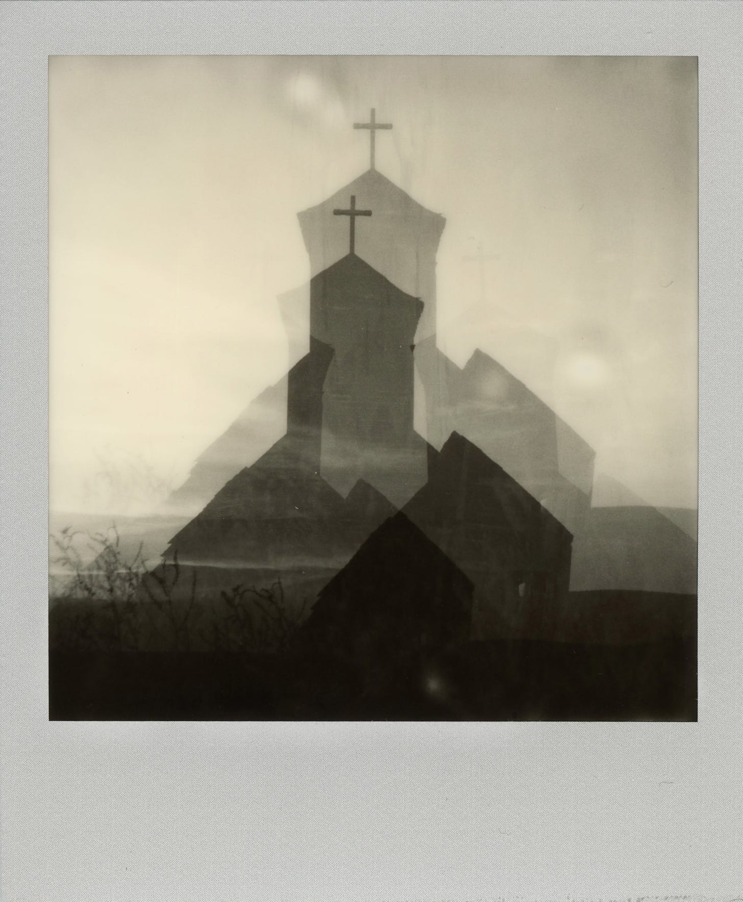 Church 2 600 Black and White Film