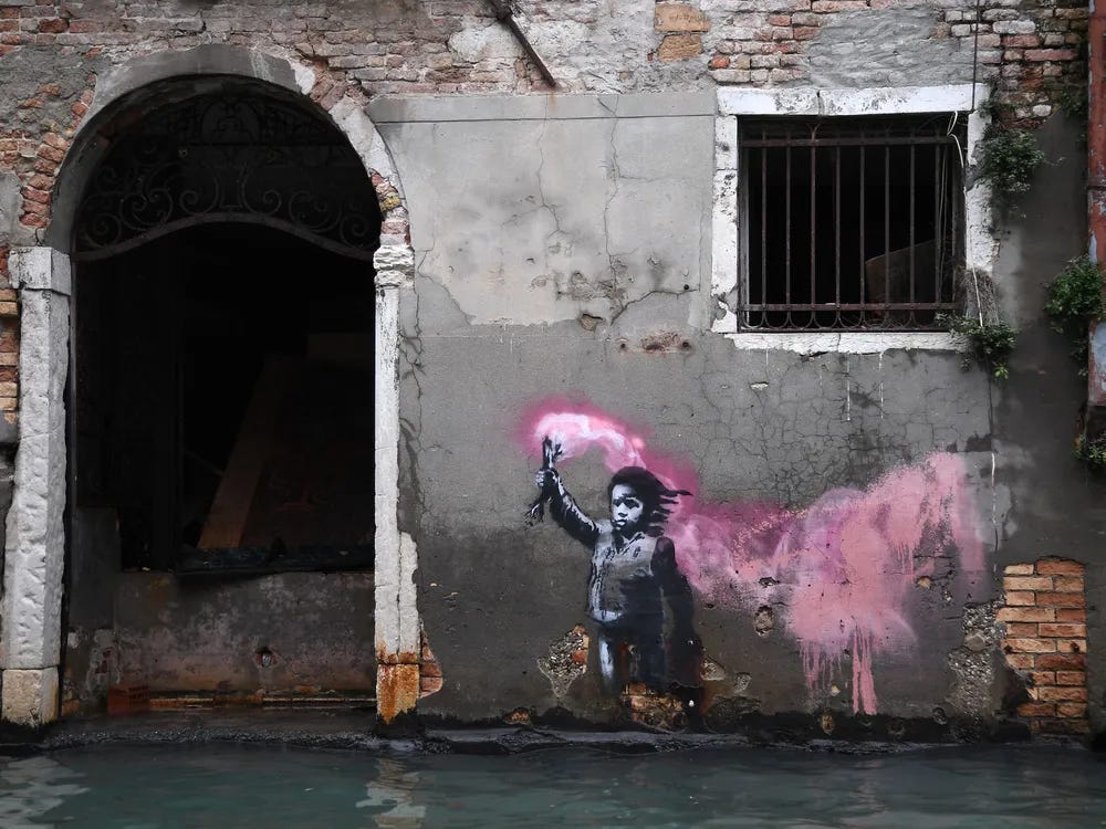 Why Restoring a Banksy Mural in Venice Is So Controversial | Smart News|  Smithsonian Magazine