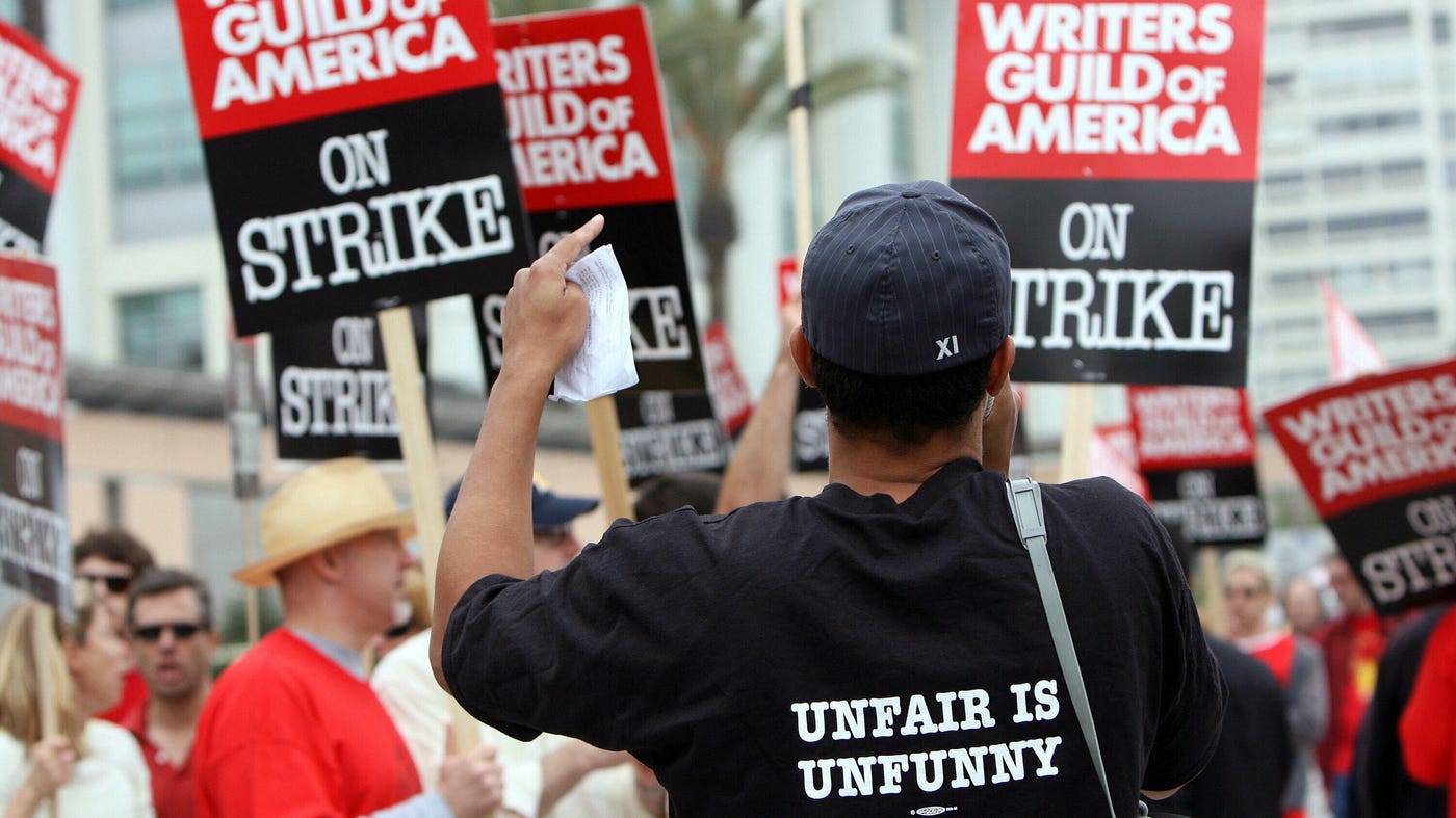How the 2023 WGA writers strike is different than past ones : NPR